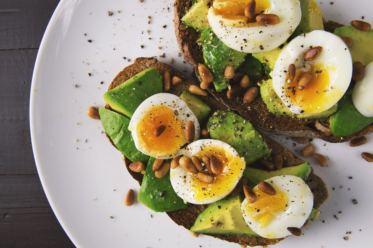 Avocado Toast with Poached Egg